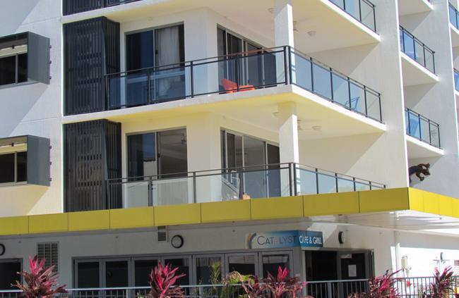 <s1>A calculations error was speculated as the cause of the nine non-compliant apartment buildings, including Catalyst </s1>on Finniss St. Picture: SUPPLIED