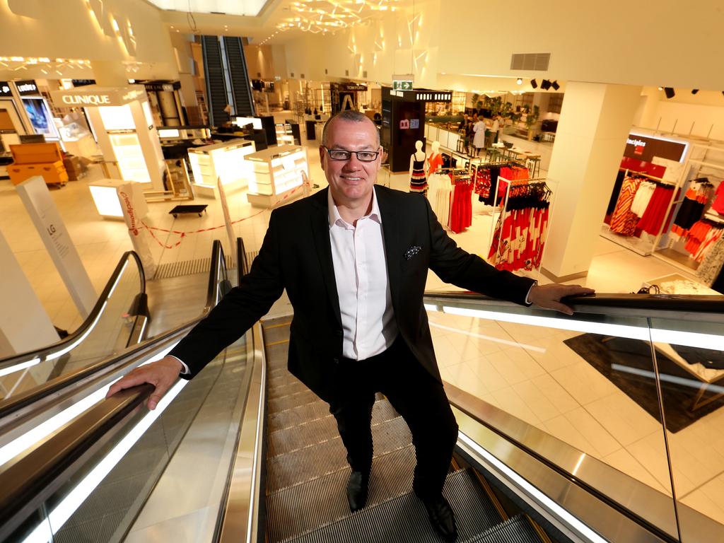 Papkor South East Asia managing director Graham Dean launching Debenhams in 2017.