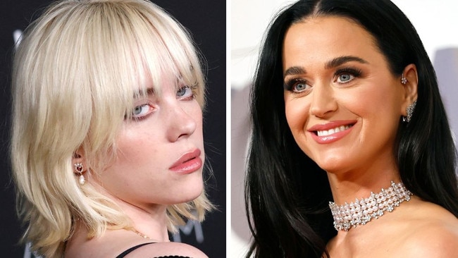 Katy Perry has admitted she thought Billie Eilish was "just a blonde girl" when she first heard her music.