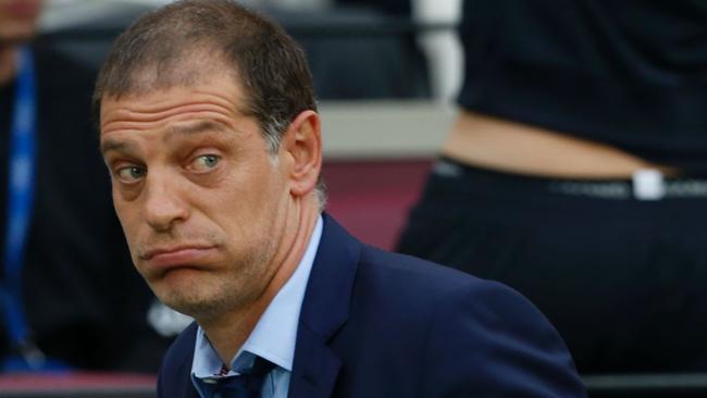 West Ham United's Croatian manager Slaven Bilic.