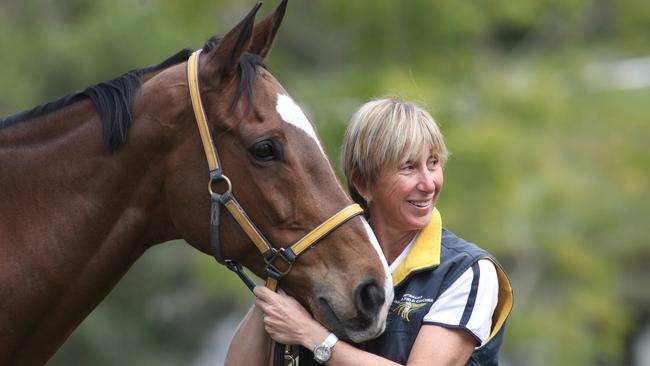 Glynis Nunn-Cearns has an interest in horses when not coaching.