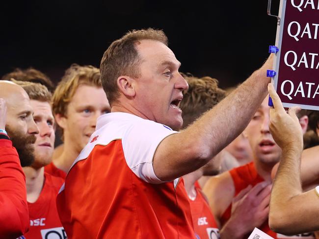 Sydney Swans coach John Longmire.