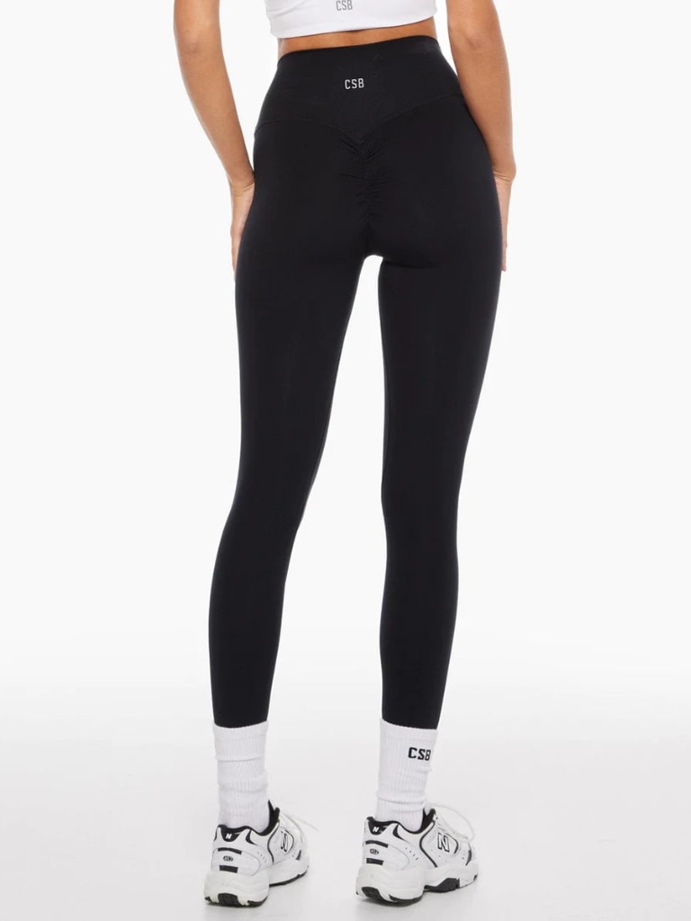 Crop Shop Boutique - CSB Seamless Black Leggings on Designer Wardrobe