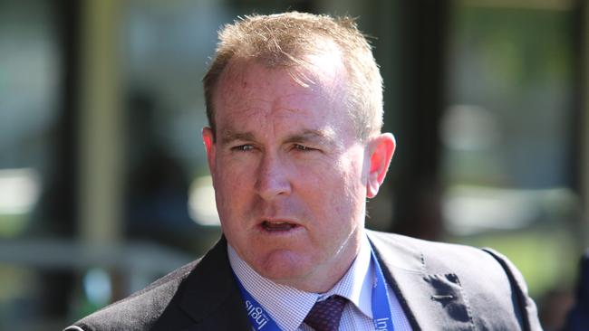 Trainer John O'Shea has a number of leading contenders at Kensington including Blesk, Promise Of Success and Beep Test. Picture: Grant Guy