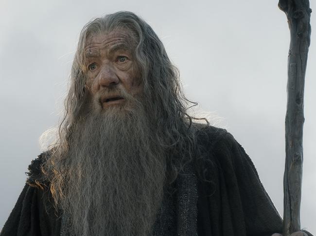 Gandalf The Grey IAN McKELLEN THE HOBBIT 3,