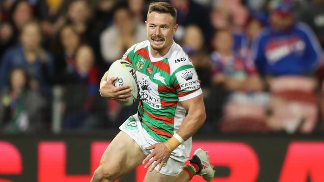 Damien Cook has been in superb form for South Sydney. Picture: Brett Costello