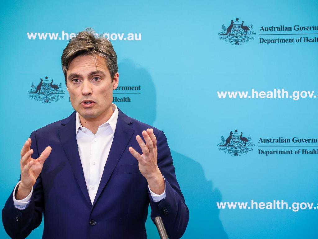 Nick Coatsworth, Australia’s Deputy Chief Medical Officer. Picture: David Gray