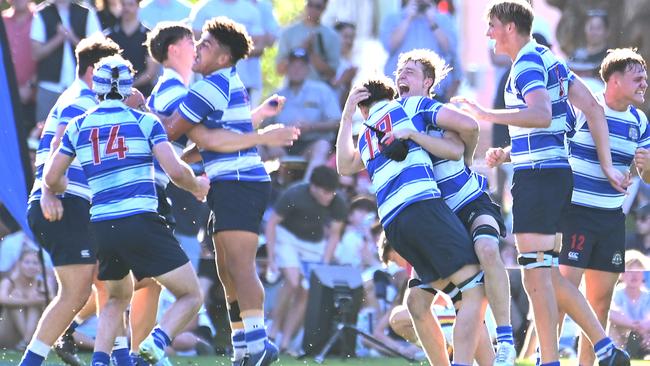 GPS first XV rugby grand final, Nudgee College Vs BSHS. Saturday September 7, 2024. Picture, John Gass