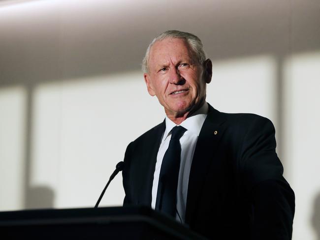 Pictured at Westpac head office in Sydney is David Morgan at the book launch for the biography written about him .Picture: Richard Dobson