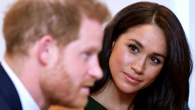 Britain's Prince Harry, Duke of Sussex, and Britain's Meghan, Duchess of Sussex, have spoken out on Afghanistan.