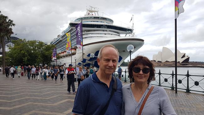 Coronavirus patients Paul Faraguna and his wife Robyn fell ill on the Ruby Princess.