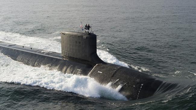 The Virginia-class USS North Dakota. Picture: Reuters