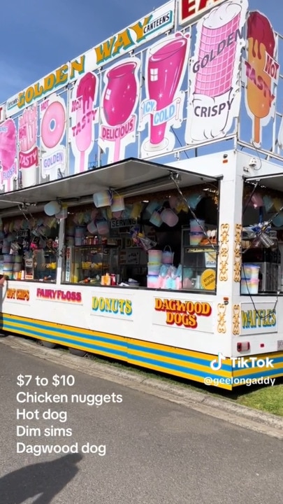 Eats for $15 and under at the Royal Geelong Show