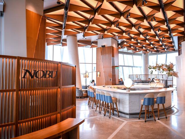 Nobu Crown Sydney, where Taylor Swift dined on Wednesday.