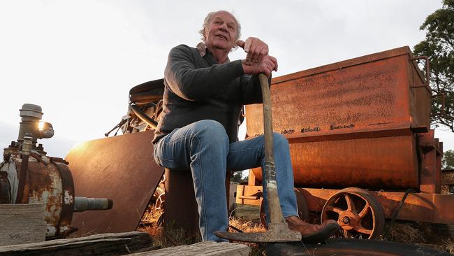 Stan Bone, Nillumbik’s last independent gold miner, reflects on a rich career which spanned an impressive 49 years. Picture: George Salpigtidis