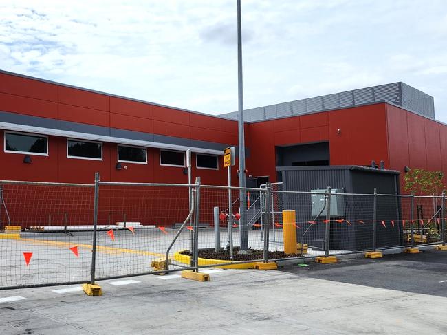 Construction is ongoing for Rockhampton's second Aldi. Picture: Aden Stokes