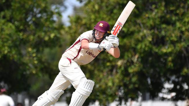 Toombul batsman and Brisbane Grammar School old boy Matt Renshaw. Picture, John Gass