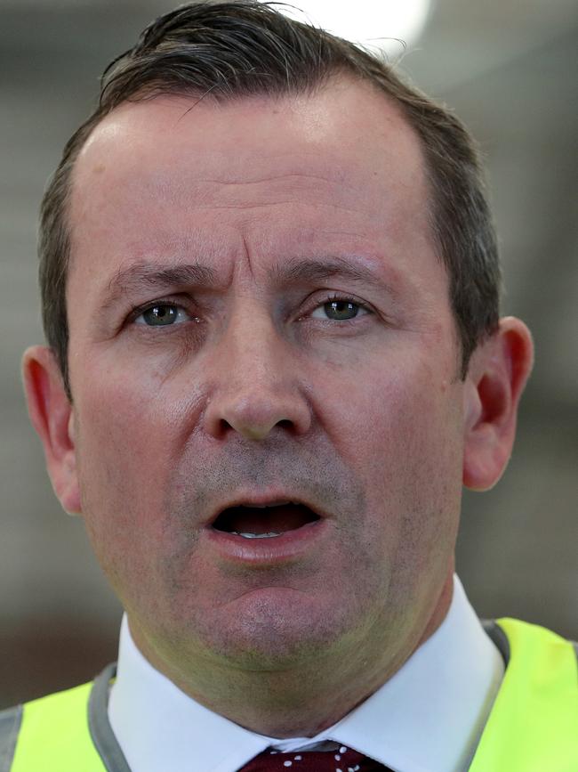 WA Premier Mark McGowan is pushing for the national cabinet model to replace COAG. Picture: AAP