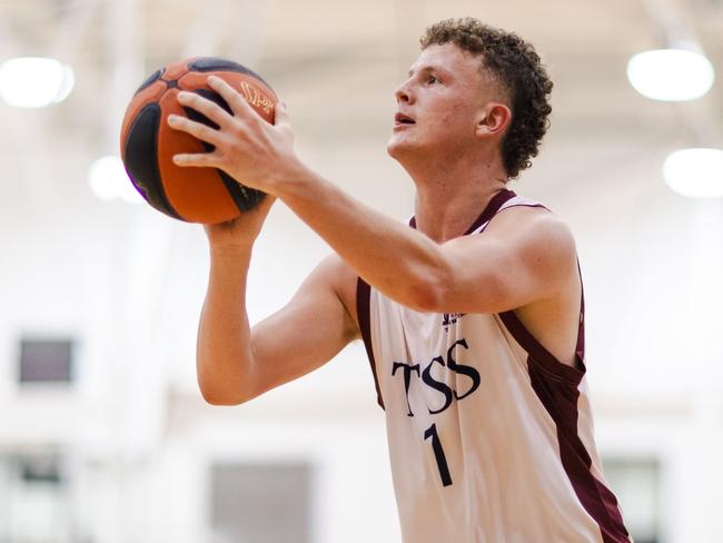 Will Ilsley (The Southport School) at the Basketball Australia Schools Championships. Picture: Taylor Earnshaw