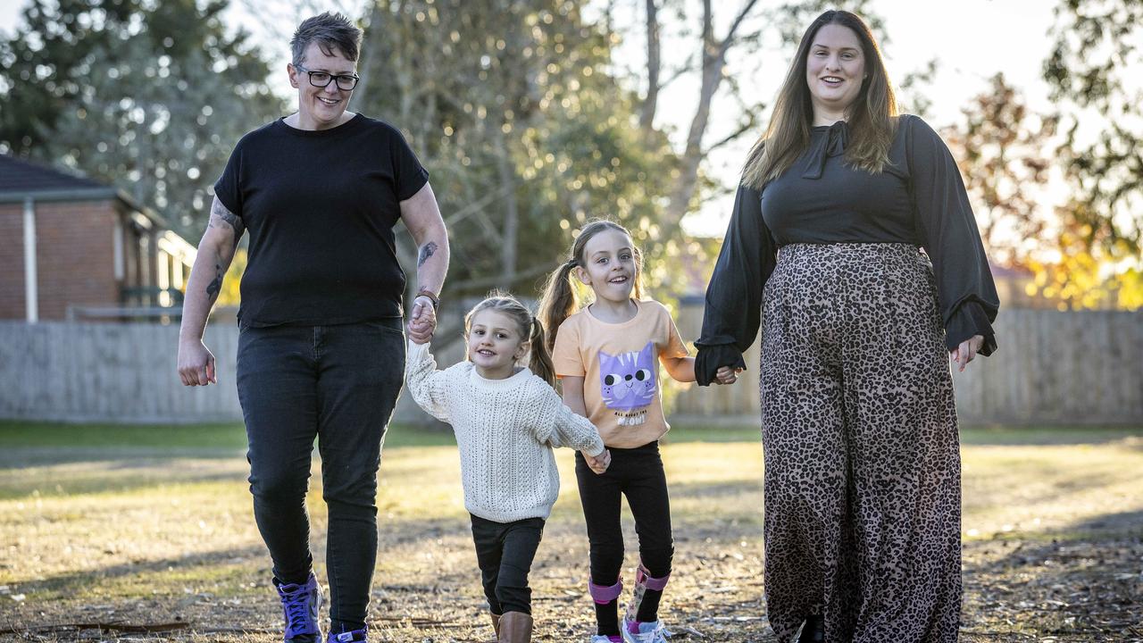 Zara, 6, is already making improvements and finds it easier to move at soccer training. Picture: Jake Nowakowski