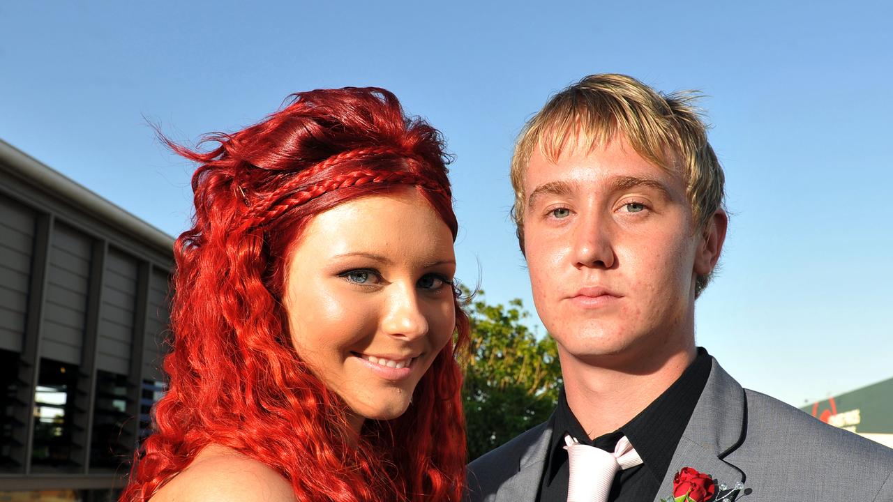 Hannah Payne and Justyn Russell at the Bundaberg High School Prom. Photo: Scottie Simmonds/NewsMail