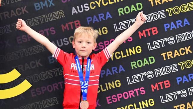 Toby Hanger finished third at last year's Omnium state titles. Picture: John Gondek.