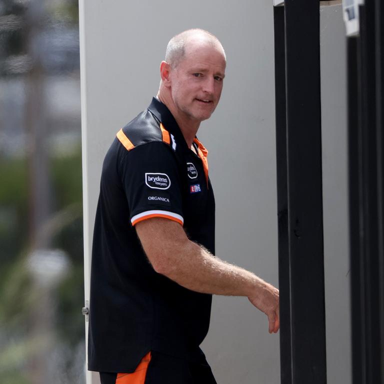 Wests Tigers coach Michael Maguire. Picture: Toby Zerna