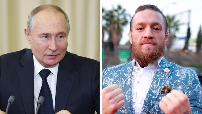 Vladimir Putin and Conor McGregor.