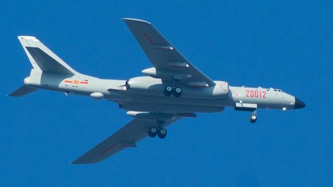 Australia in its reach ... The H-6K strategic bomber can fly out to 3500km from its home air base, and the cruise missiles it carries can travel a further 2000km. Source: PLA