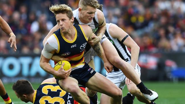 Rory Sloane will play his 200th game this weekend. Picture: Mark Brake/Getty Images