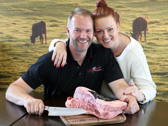 Scott and Kirsty de Bruin of Mayura Station have been named winners in the delicious Harvey Norman Produce Awards. Picture: Yuri Kouzmin