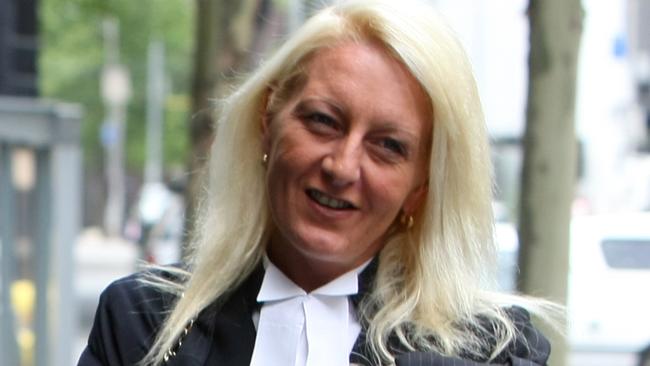 Nicola Gobbo leaving court.