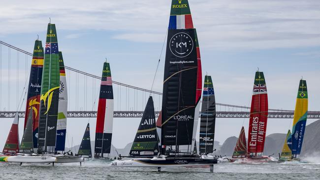 Australia has tasted great success on the waters of San Francisco in the past. Picture: Simon Bruty/SailGP.