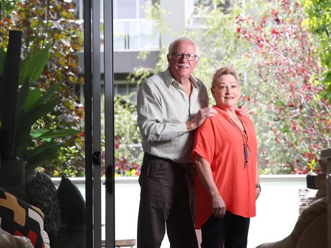 Helen and Ralph McGuinness have had a positive experience living in a retirement village. Picture: Tait Schmaal.