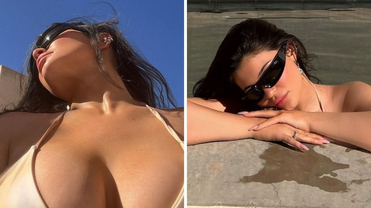 Kylie Jenner posts racy 'free the nipple' Jean Paul Gaultier bikini photos