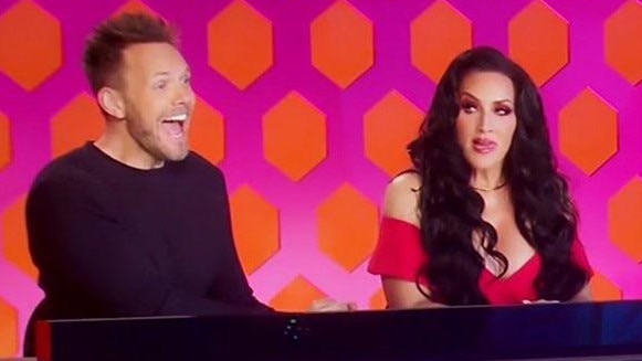 Joel McHale and a murderous Michelle Visage.