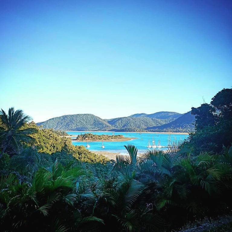 Posted from the Whitsundays in Queensland: ‘So beautiful here …’ Picture: raindrops_keepfalling/Instagram