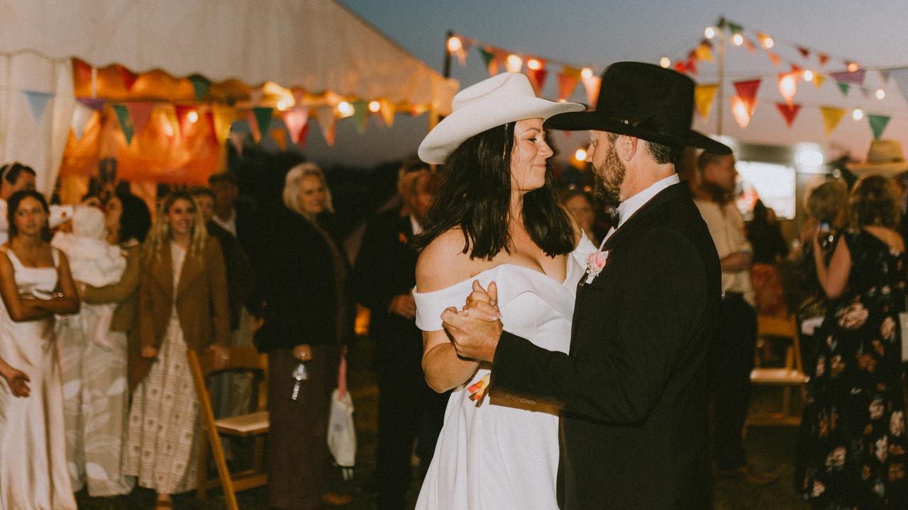 Astyn and Ben were introduced by Astyn’s cousin. Picture: Bec Smart Photography