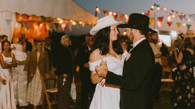 Astyn and Ben were introduced by Astyn’s cousin. Picture: Bec Smart Photography