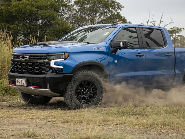 Photo of the 2023 Chevrolet Silverado LTZ and ZR2