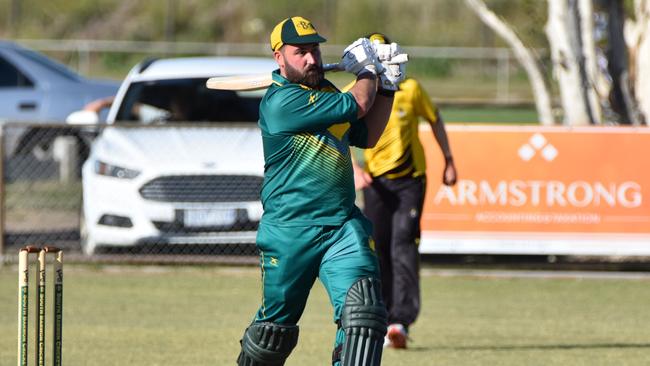 Nick Butters blasted 112 for South Barwon. Picture: Wes Cusworth.