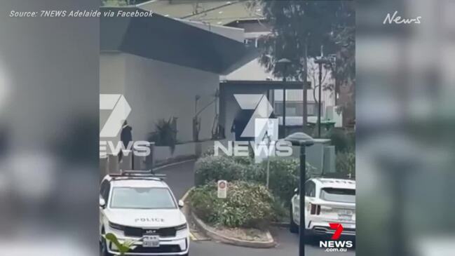 Teenagers arrested over Stirling Woolies fire (7NEWS)