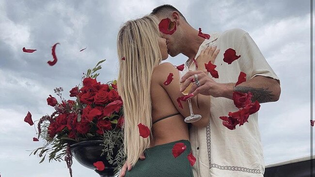 Tammy Hembrow has announced her engagement with partner Matt Poole