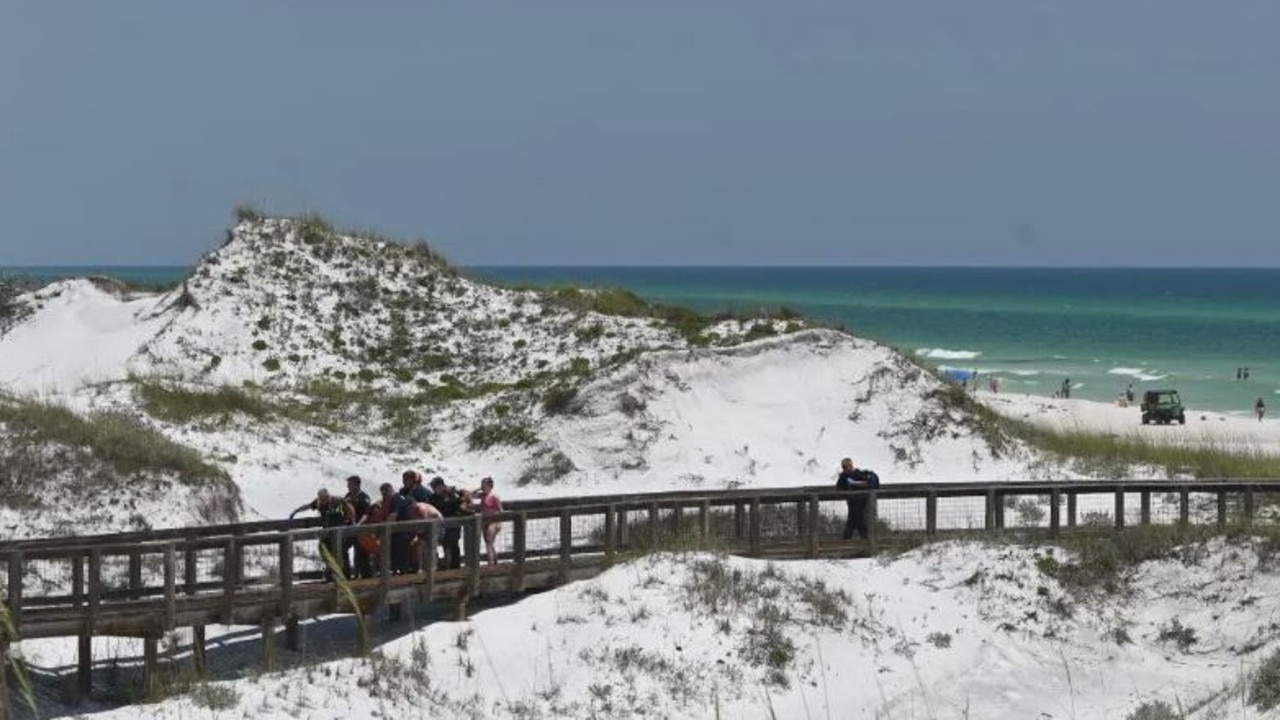 The two teens were attacked about an hour and a half after another woman was attacked by likely the same shark, officials said. Picture: South Walton Fire District