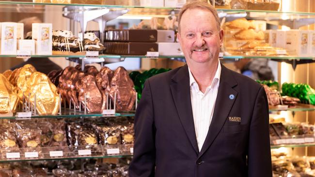 Haigh's Chocolates CEO Alister Haigh says Castle Hill is a natural fit for expanding in Sydney.