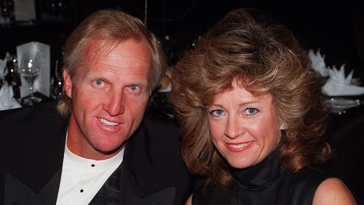 Greg Norman and Laura in 1996.