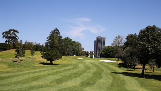 The 18-hole course would be cut to nine-holes under the NSW Government proposal.