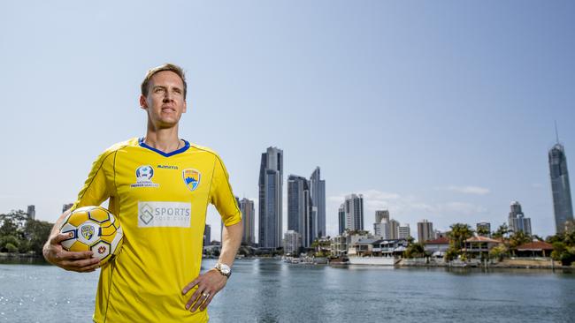 Former Socceroo Michael Thwaite joined Gold Coast United this week. Picture: Jerad Williams