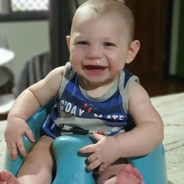 Six-month-old Beau Frank Bradshaw allegedly died of multiple injuries.