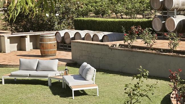 The sprawling property includes a winery, cellar door tasting and restaurant, as well as a wedding venue.